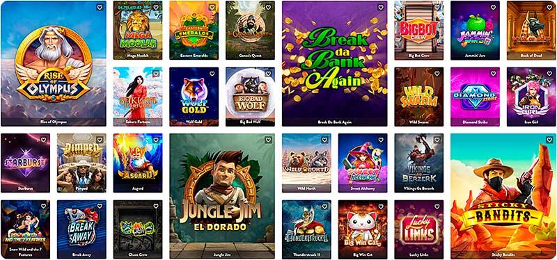 Dunder casino games