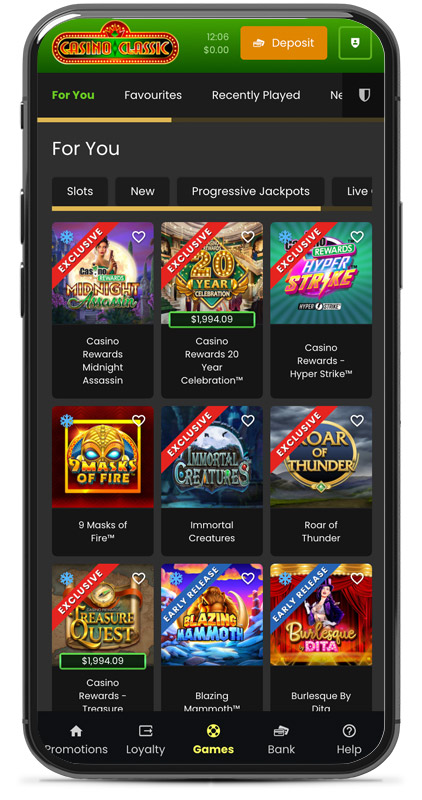 Classic Casino on Mobile