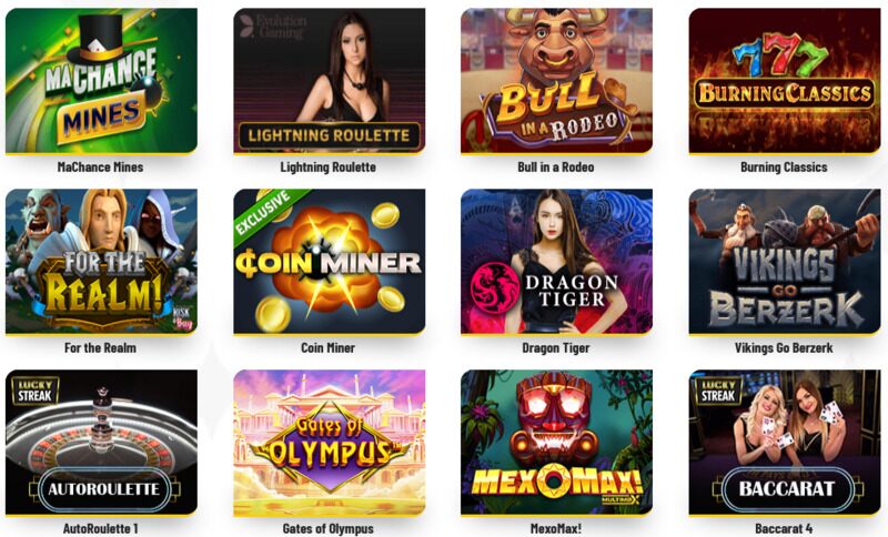 MaChance Casino Games