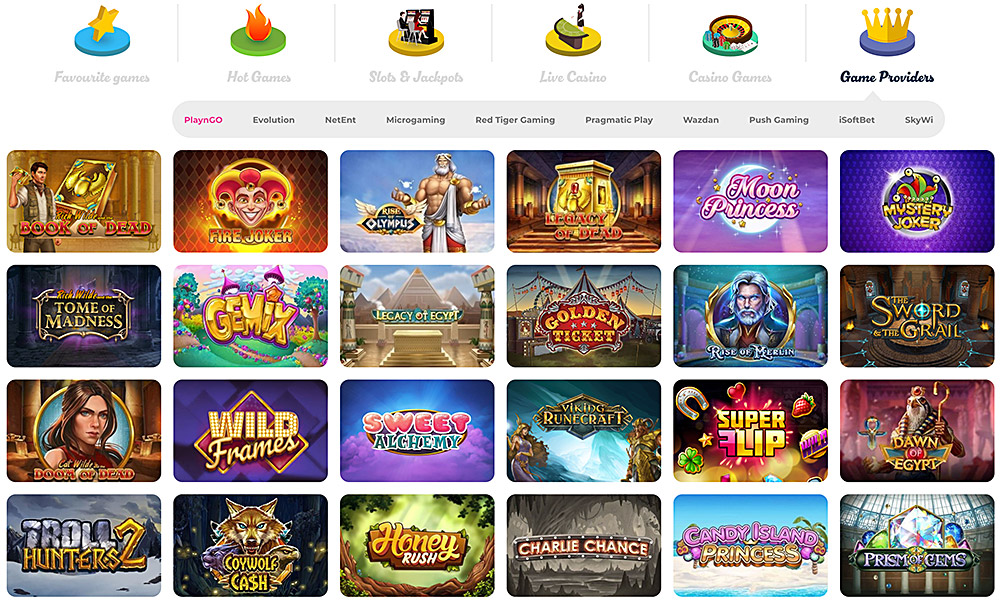 Joy Casino Games