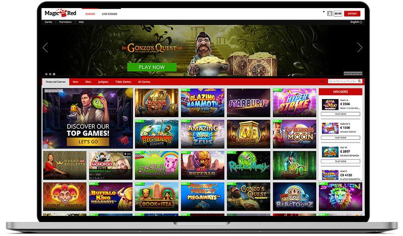 MagicRed Casino Review