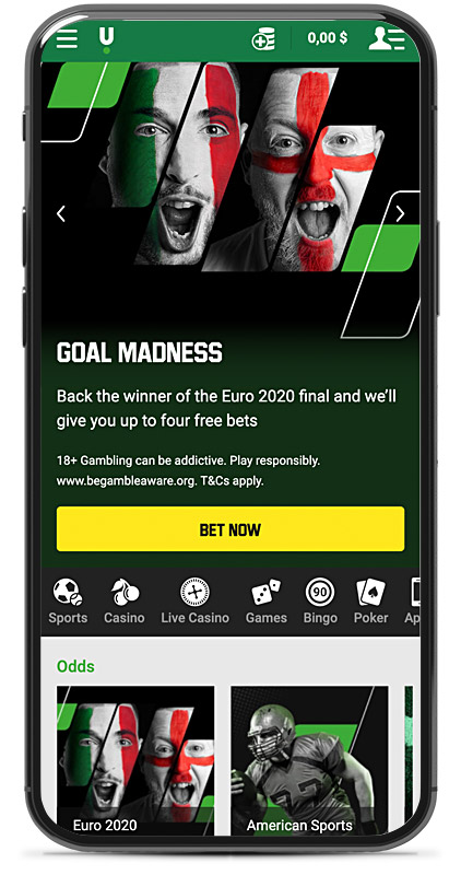 Unibet Casino Mobile