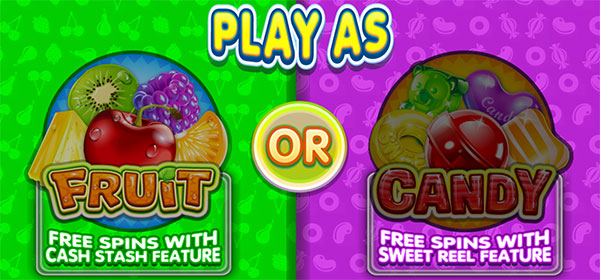 fruit vs candy choose mode